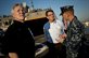 Deputy Defense Secretary Ashton B. Carter, center, and Navy Secretary Ray Mabus, left, visit with Navy Cmdr. Tim Wilke, commanding officer of USS Freedom, during a visit to the ship in San Diego, Sept. 26, 2012.  DOD photo by U.S. Navy Petty Officer 1st Class Chad J. McNeeley