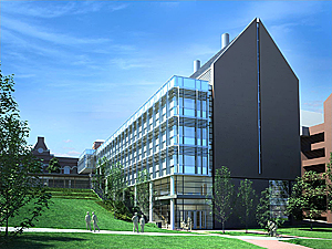 Rendering of the proposed Science Research Building
