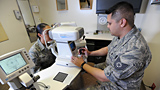 An Air Force Reserve Eye Exam