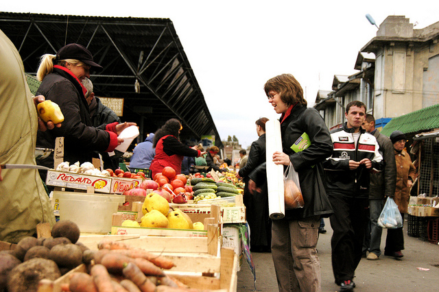 Fruits and Vegetables at Market