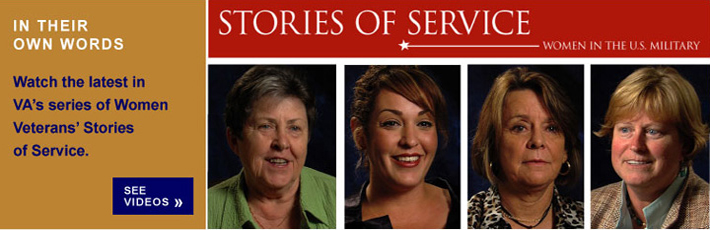 Watch the latest in VA's series of Women Veterans' Stories of Service.