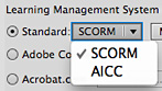 Smoother integration with SCORM- and AICC-compliant LMSs