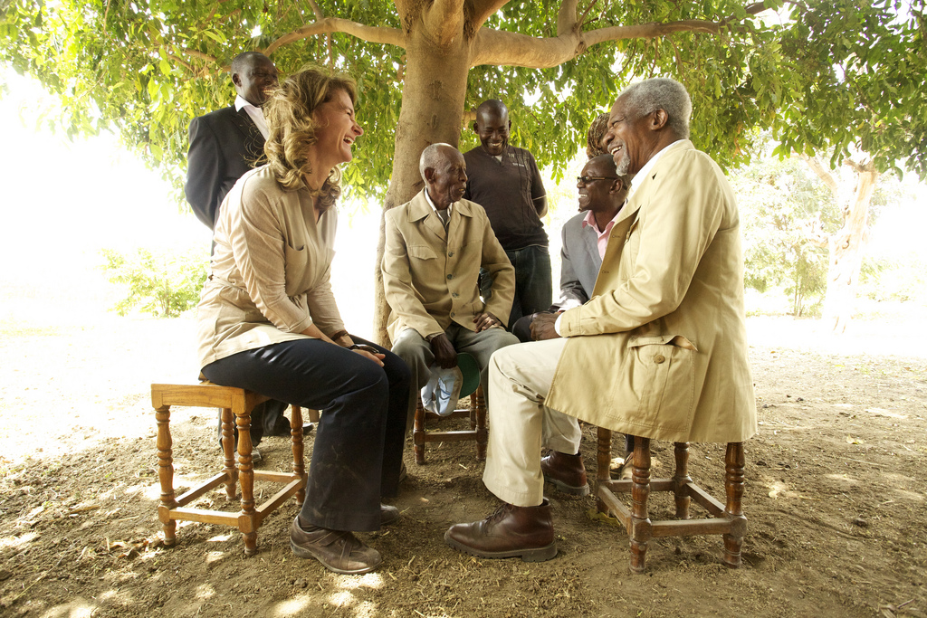 Melinda Gates Speaks with Kofi Annan | Bill & Melinda Gates Foundation
