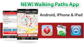 Walking Path icon