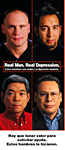 cover for Real Men. Real Depression...