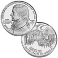 Chief Justice John Marshall Silver Dollar: Uncirculated