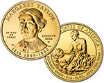 Margaret Taylor First Spouse Uncirculated Coin