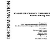 Discrimination Against Disabilities