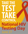 NHTD Poster: Take the Test Take Control'