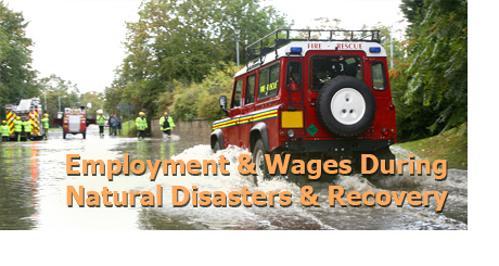 Employment & Wages During Natural Disasters & Recovery