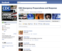 Image of CDCemergency Facebook page