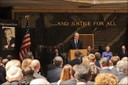 At a ceremony at FBI Headquarters on May 18, FBI Director Robert S. Mueller pays tribute to Giovanni Falcone on the 20th anniversary of his assassination by Mafia hit men. Falcone was an Italian judge who was a courageous opponent of the Mafia and one of the earliest advocates of international cooperation in the fight against organized crime. For more information, see http://www.fbi.gov/news/stories/2012/may/falcone_051712.
 