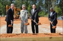 On June 25, 2012, the FBI and its partners participated in a groundbreaking ceremony for a new Terrorist Explosive Devices Analytical Center (TEDAC) Laboratory at Redstone Arsenal in Huntsville, Alabama. Pictured from left to right are FBI Director Robert S. Mueller, III; Redstone Arsenal commander Major General Lynn Collyar; U.S. Senator Richard Shelby; and Acting ATF Director B. Todd Jones. For more information, see http://www.fbi.gov/news/pressrel/press-releases/fbi-breaks-ground-for-new-tedac-laboratory