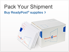 PackYour Shipment. Buy ReadyPost® supplies photo of ready post envelopes and box