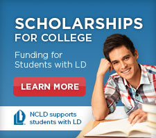 Ford Scholarships - Learning Disabilities
