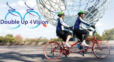 Double Up for Vision Tandem Bike/Walk Event - click to learn more