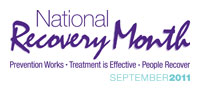 Recovery Month Logo