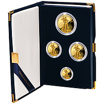 2011 AE GOLD PROOF 4 COIN SET