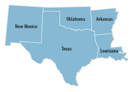 Southwest Information Office Map