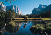 Yosemite valley from tunnel view, Yosemite National Park, California, USA