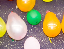 Image of balloons on the ground