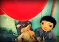 Date: 08/21/2012 Description: Courtesy of Papermoon Puppet Theatre: two child puppet characters