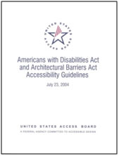 Cover of the ADA and ABA Accessibility Guidelines