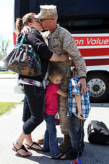 24th MEU Spends Time Says With Families Before Deployment
