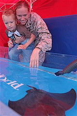 SeaWorld visits MCAS Miramar for Month of the Miltiary Child