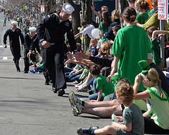 Sailors Participate in Boston's St. Patrick's Day Parade