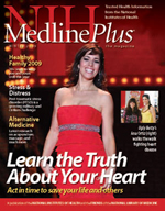 The Cover of the Winter 2009 issue of medlineplus magazine