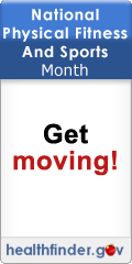 National Physical Fitness and Sports Month - Get moving!