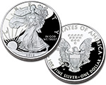 American Eagle Silver Proof Coin.