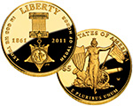 The 2011 Medal of Honor Commemorative Gold Coins