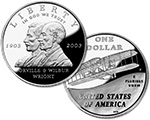 First Flight Silver Proof Coin