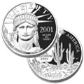 2001 Platinum Bullion Coin.