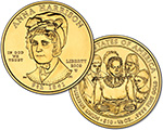 Anna Harrison First Spouse Uncirculated Coin