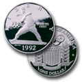 Olympics (France and Spain) Silver Dollar