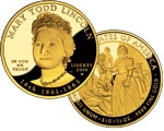 Mary Lincoln First Spouse Proof Coin
