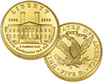 San Francisco Old Mint $5 Uncirculated Gold Coin