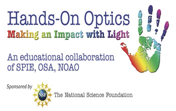 Hands-On Optics -– Making an Impact with Light logo