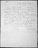 Robert E. Lee's demand for the surrender of John Brown and his party, October 18, 1859