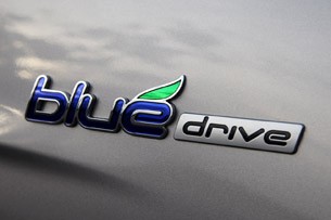 2011 Hyundai Sonata Hybrid badge
