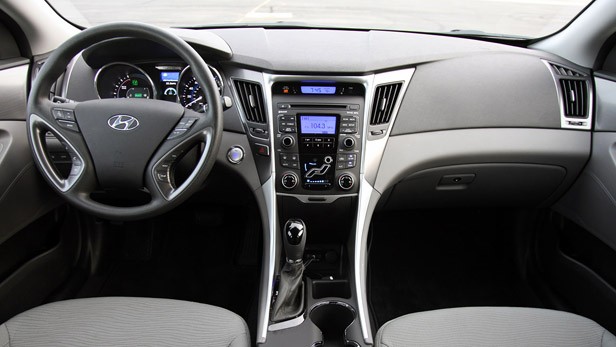 2011 Hyundai Sonata Hybrid interior