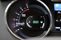 2011 Hyundai Sonata Hybrid eco gauge