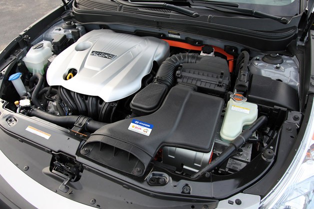 2011 Hyundai Sonata Hybrid engine