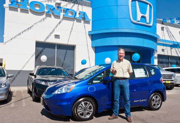 Honda Fit EV First Customer 