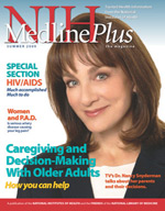 The Cover of the Summer 2009 issue of medlineplus magazine