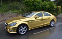 Mercedes-Benz CLS golden for 65th Palme d'Or