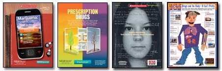Poster art, marijuana, prescription drugs, making smart decisions and drugs and the body